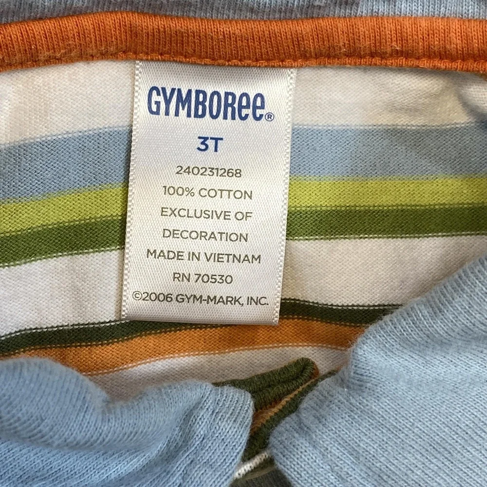 Gymboree Outfit Lot Boys 3T Puffer Vest Shirt Hoodie Sweater Polo Monkey Striped